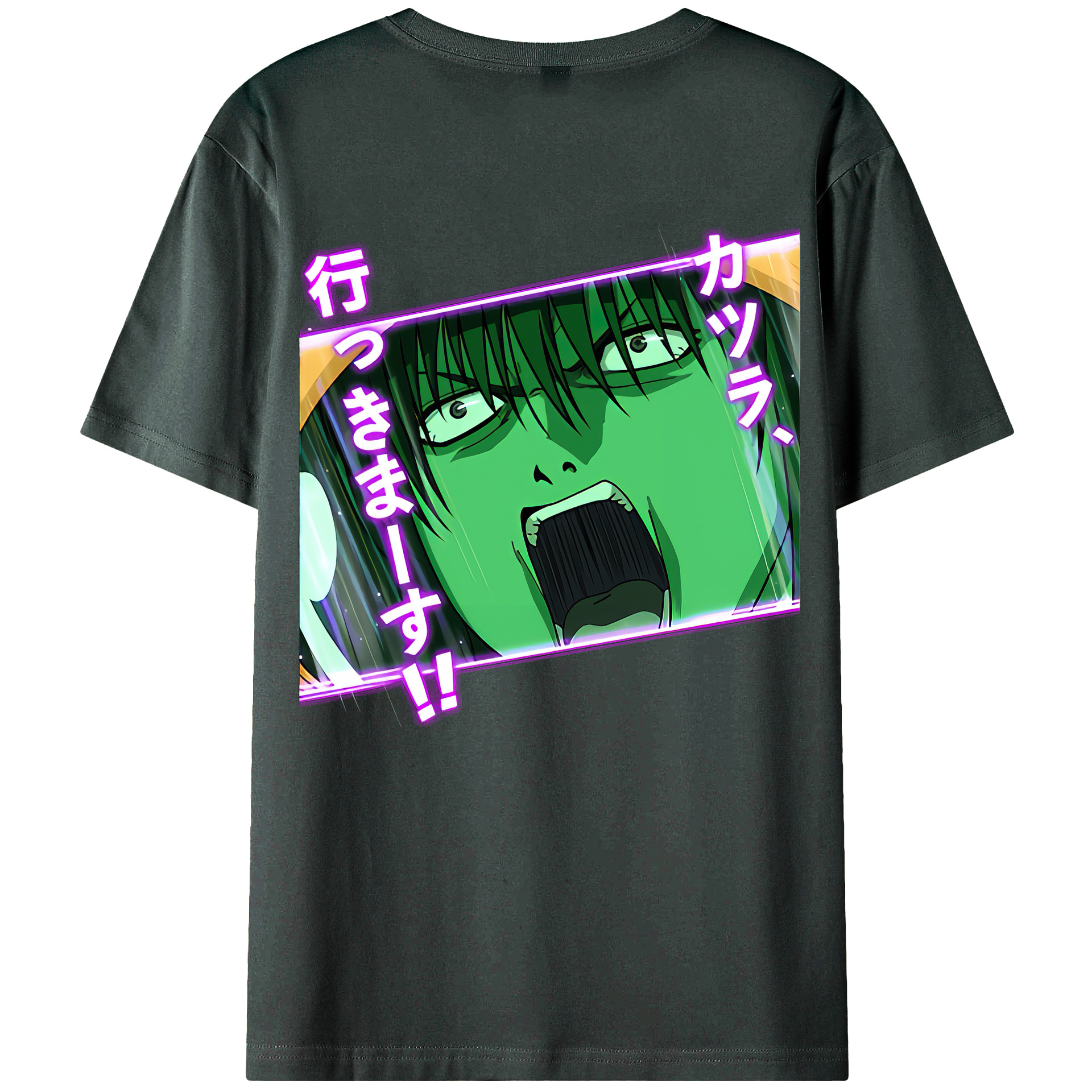 （画像用） ぎんたま 坂田銀時（さかたぎんとき） 神楽 志村新八（しむら しんぱち） GINTAMA Sakata Gintoki Kagura Shimura Shinpachi 綿100％ メンズ半袖Tシャツ（バックプリント） 通気性